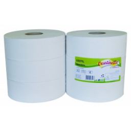 Papier hygiénique à dévidage central maxi format 2 plis lisse - Hygistore